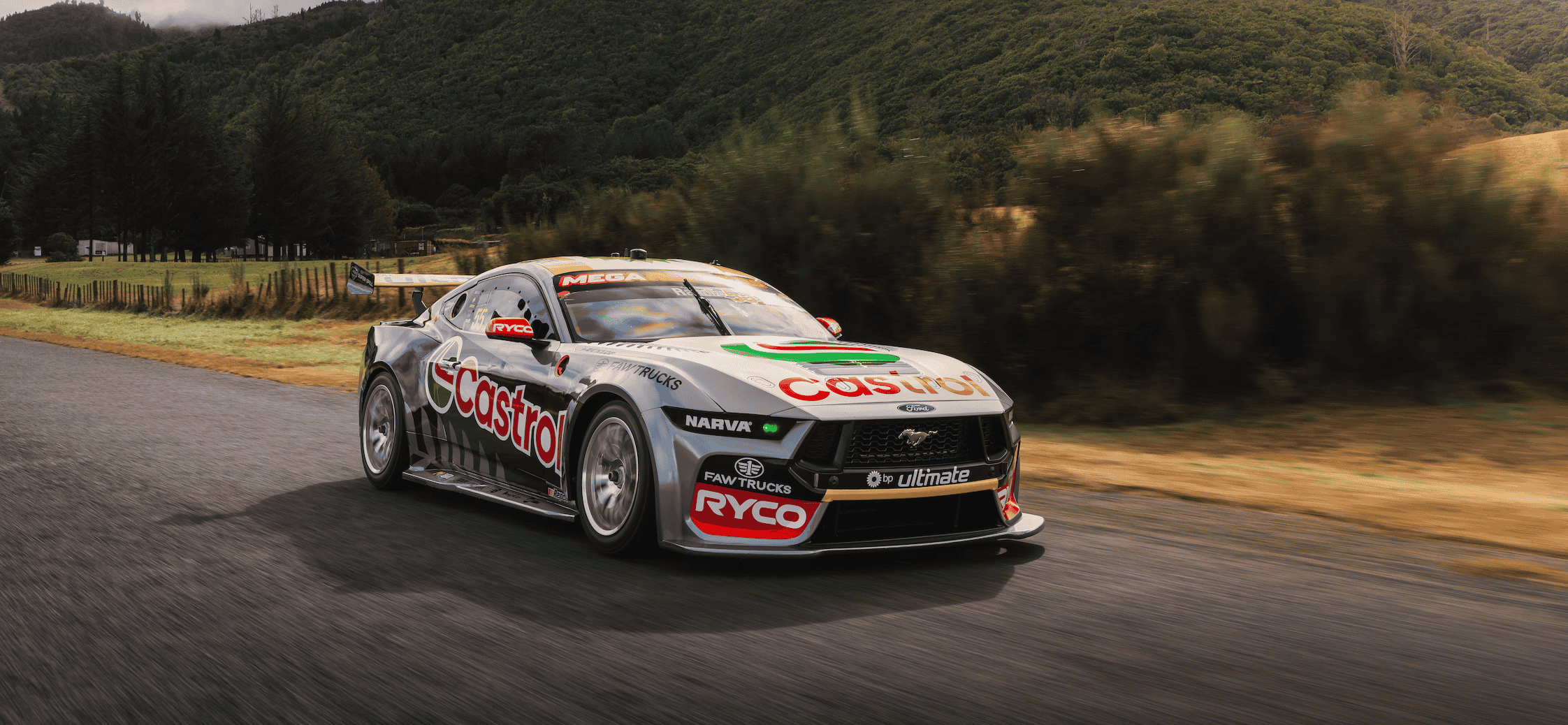 New Livery for #55 Castrol Racing Mustang in NZ - Tickford Racing